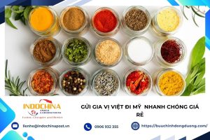 Gửi gia vị Việt đi Mỹ