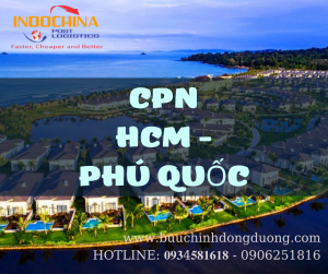 Chuyển phát nhanh hỏa tốc từ HCM đi Phú Quốc tại Indochinapost - Bưu Chính Đông Dương