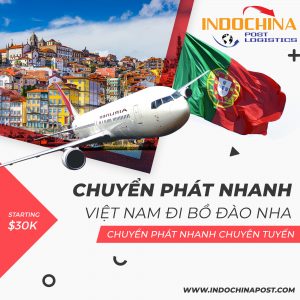 Gửi hàng đi Bồ Đào Nha nhanh chóng tại Indochina Post