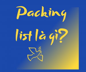 packing list là gì?