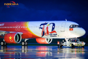 Kỷ Niệm 50 Năm Quan Hệ Ngoại Giao Việt Nam – Pháp Qua Hình Ảnh Tàu Bay Vietjet
