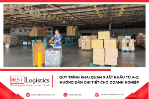 Tìm hiểu quy trình khai quan xuất khẩu từ A–Z, hồ sơ cần chuẩn bị, các bước thực hiện và những lưu ý giúp doanh nghiệp thông quan nhanh chóng, đúng quy định.