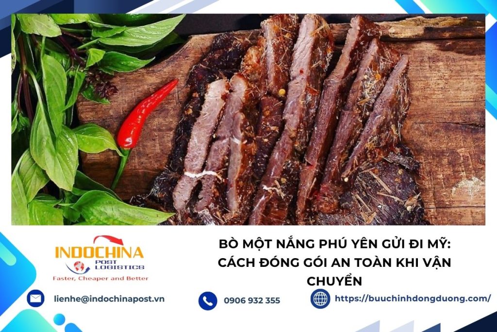 Bò một nắng Phú Yên gửi đi Mỹ