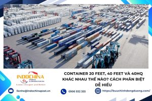 Container 20 feet 40 feet và 40HQ