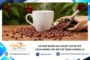 Cà phê Buôn Ma Thuột gửi đi Mỹ