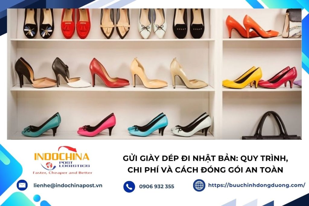 Gửi giày dép đi Nhật Bản
