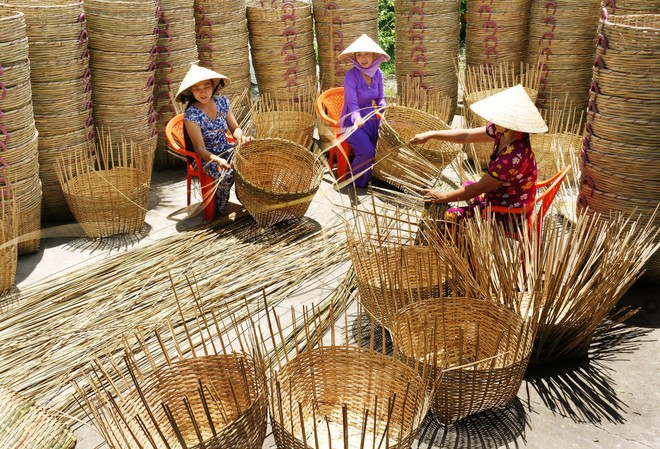 Gửi sản phẩm mây tre đan Ninh Bình